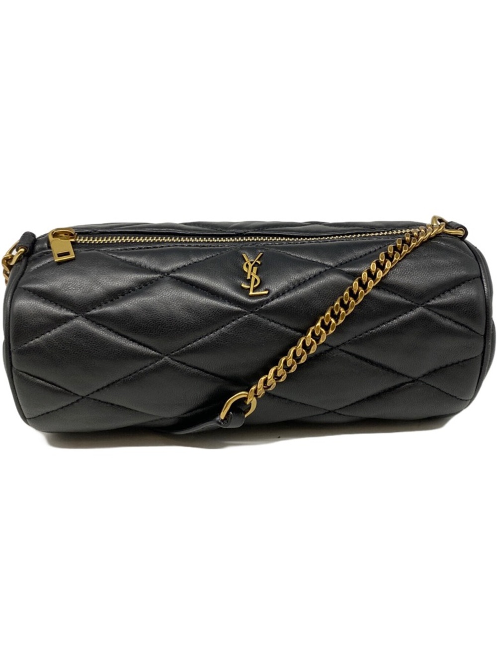 Saint Laurent Sade Quilted Leather Tube Bag - Picture 8 of 11